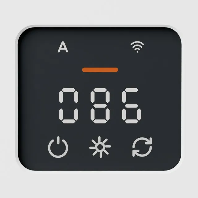 InCare Air display showing a Poor reading