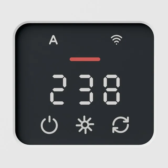 InCare Air display showing a Very poor reading